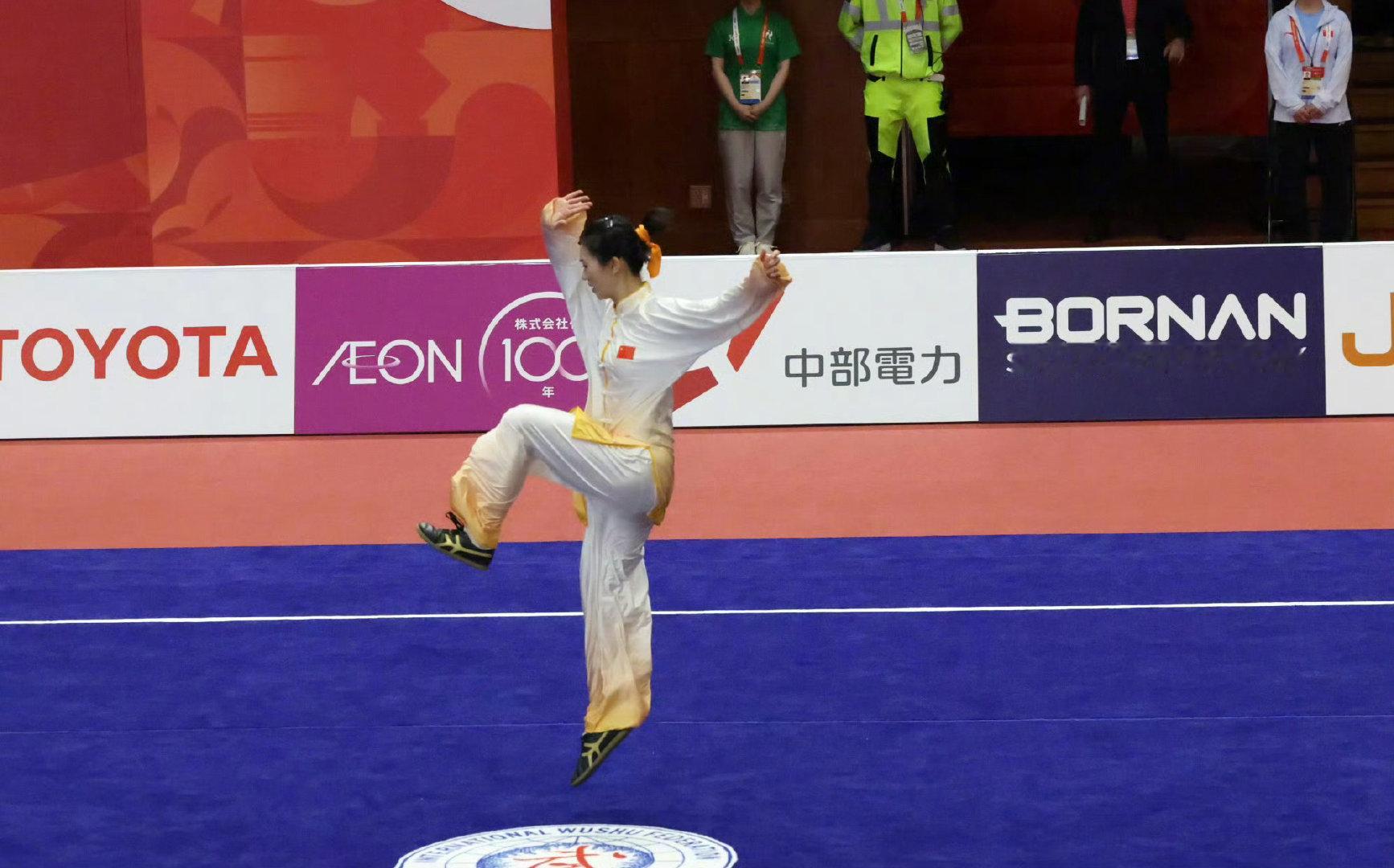 童心卫冕亚运会女子太极拳太极剑全能冠军🏅
两套动作发挥稳定，成功守住金牌，中国队再添一金！

#中国队金牌再加一##童心成功卫冕# ​