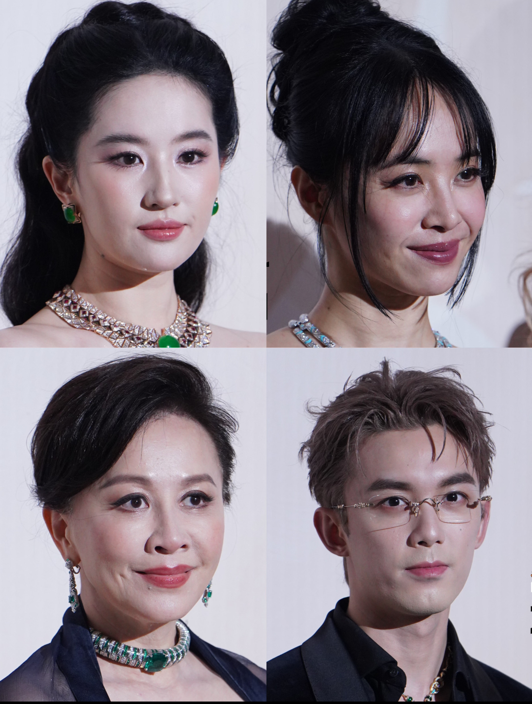 刘亦菲、刘嘉玲、蔡依林、吴磊同场亮相，无滤镜原相机直出，全员状态很好，每个人的风格气质完全不撞款，真正诠释了美人各有风骨，岁岁各有风华！刘亦菲简约大气的礼服搭配璀璨高珠，自带松弛又优雅的女神氛围感。刘嘉玲完全是岁月沉淀的从容美！成熟大气、气场全开。历经时光沉淀的优雅从容，是年轻容貌替代不了的韵味，一