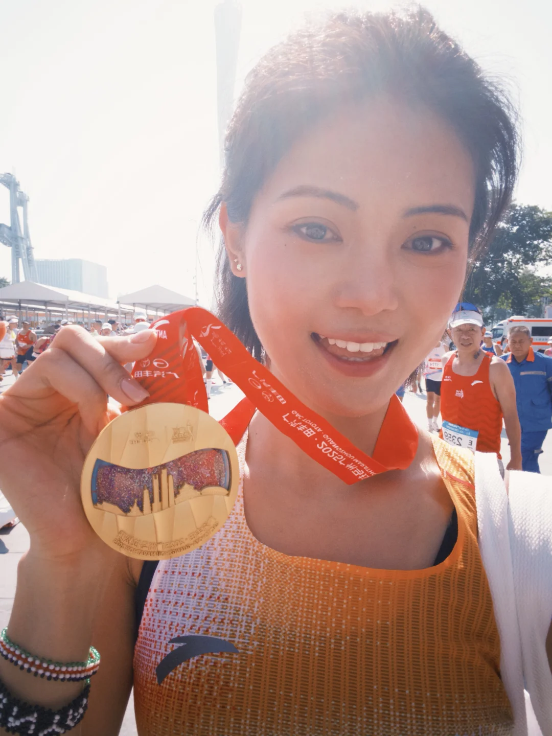 广马顺利完赛🥹石楠花的味道是认真的吗…