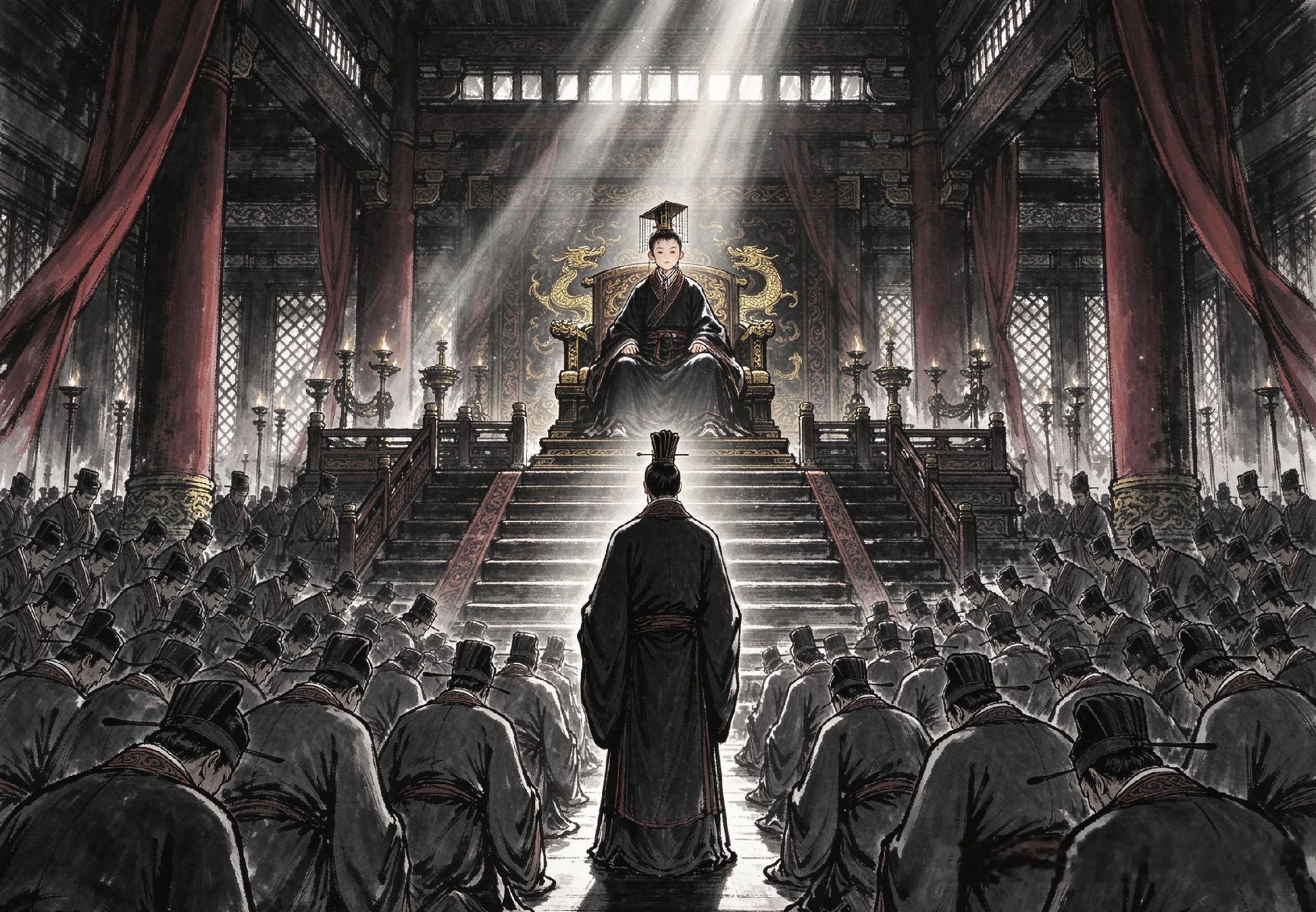 王莽在行动（2）

很多人以为王莽篡汉是蓄谋已久的惊天叛乱，其实，西汉江山的彻底崩塌，只用了短短两年。
 
汉平帝年幼登基，无法亲政，大汉所有朝政，尽数落入安汉公王莽手中。元始四年至元始五年，这两年，是王莽收拢皇权、扫清障碍、铺垫篡汉的决胜期。所有大事层层递进、步步锁死，最终让延续两百年的西汉江山彻