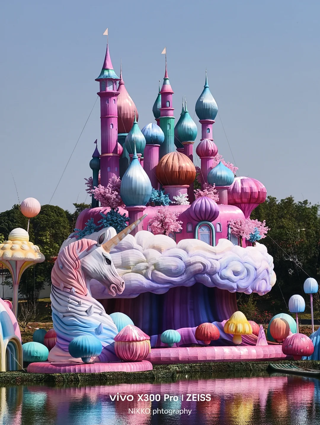 青秀山新春花灯准备就绪，白天带你抢先看