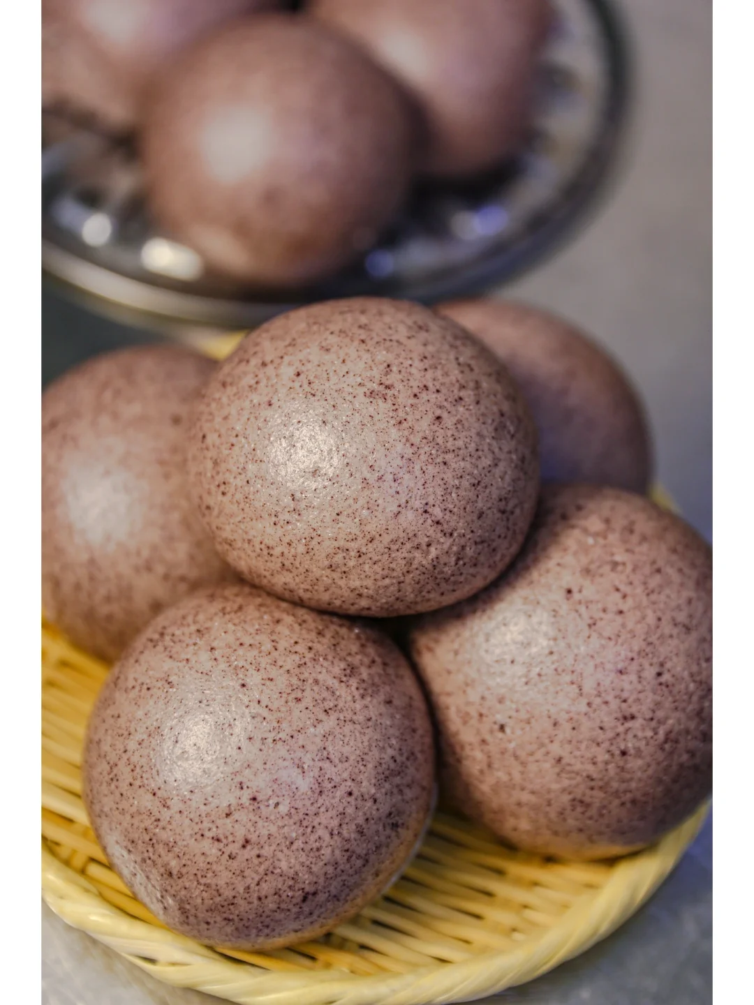 快进来学习黑米杂粮馒头做法