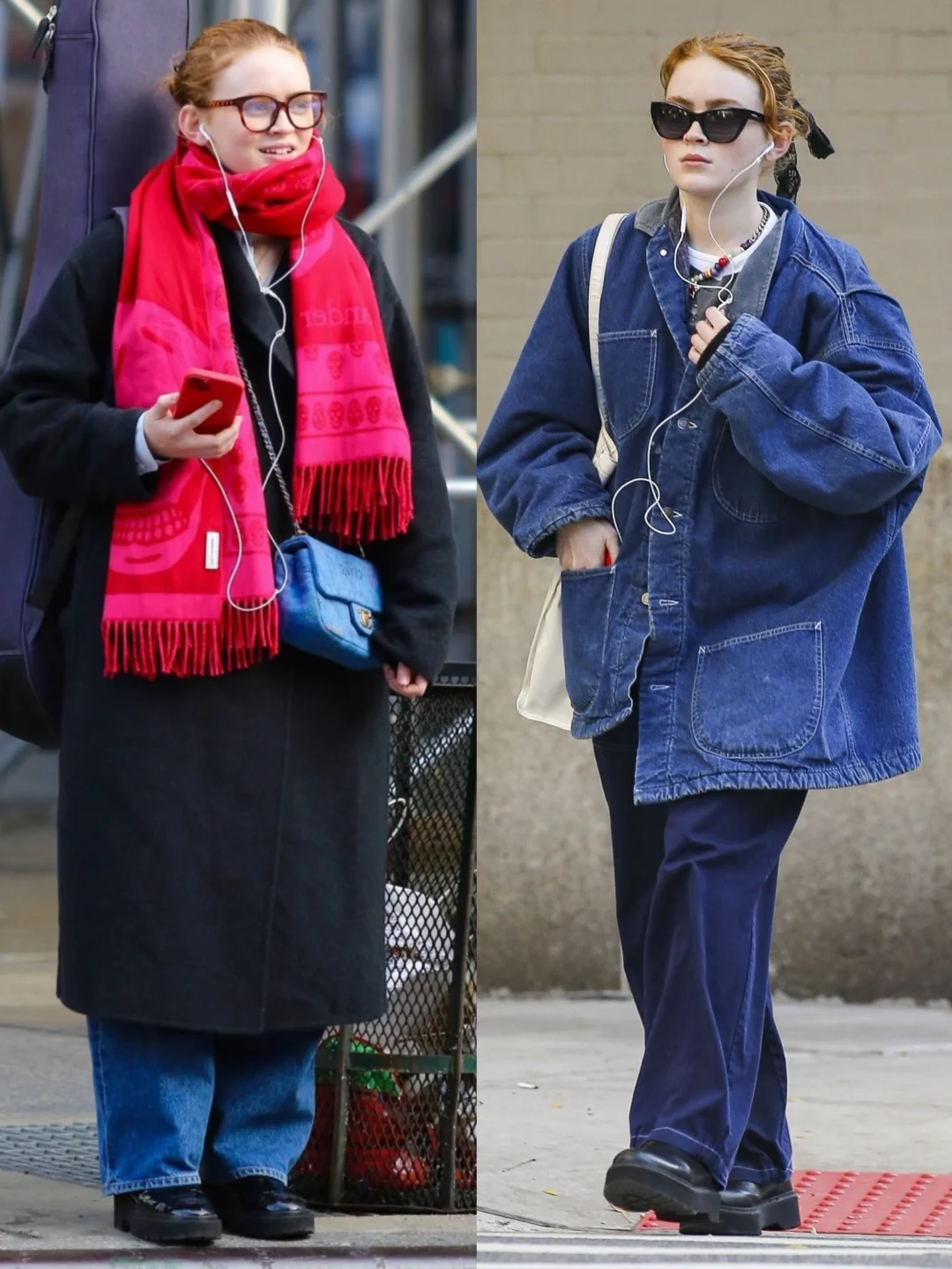 《怪奇物语》max街拍，美式复古有风格！