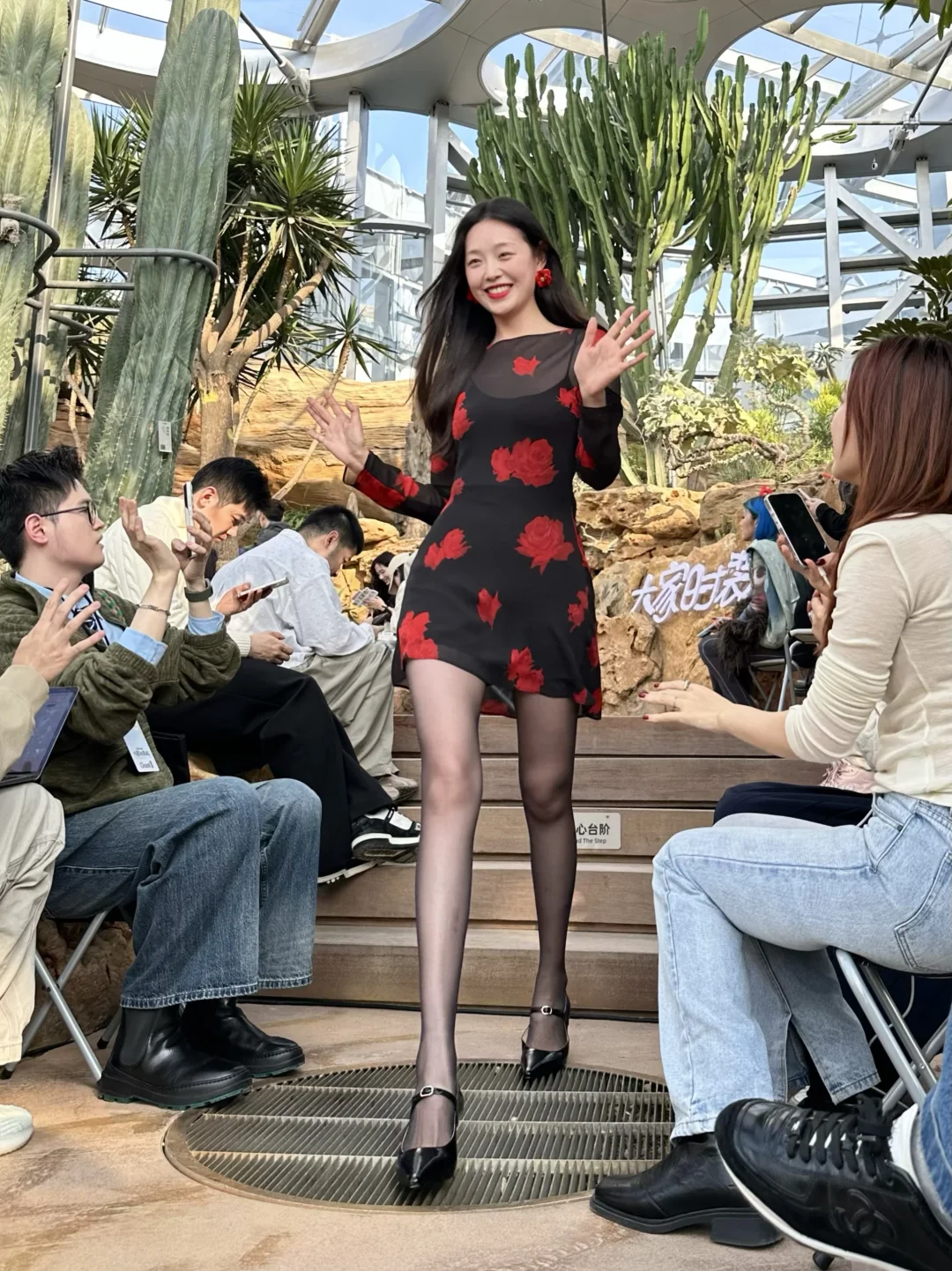 被邀请去走秀啦💐