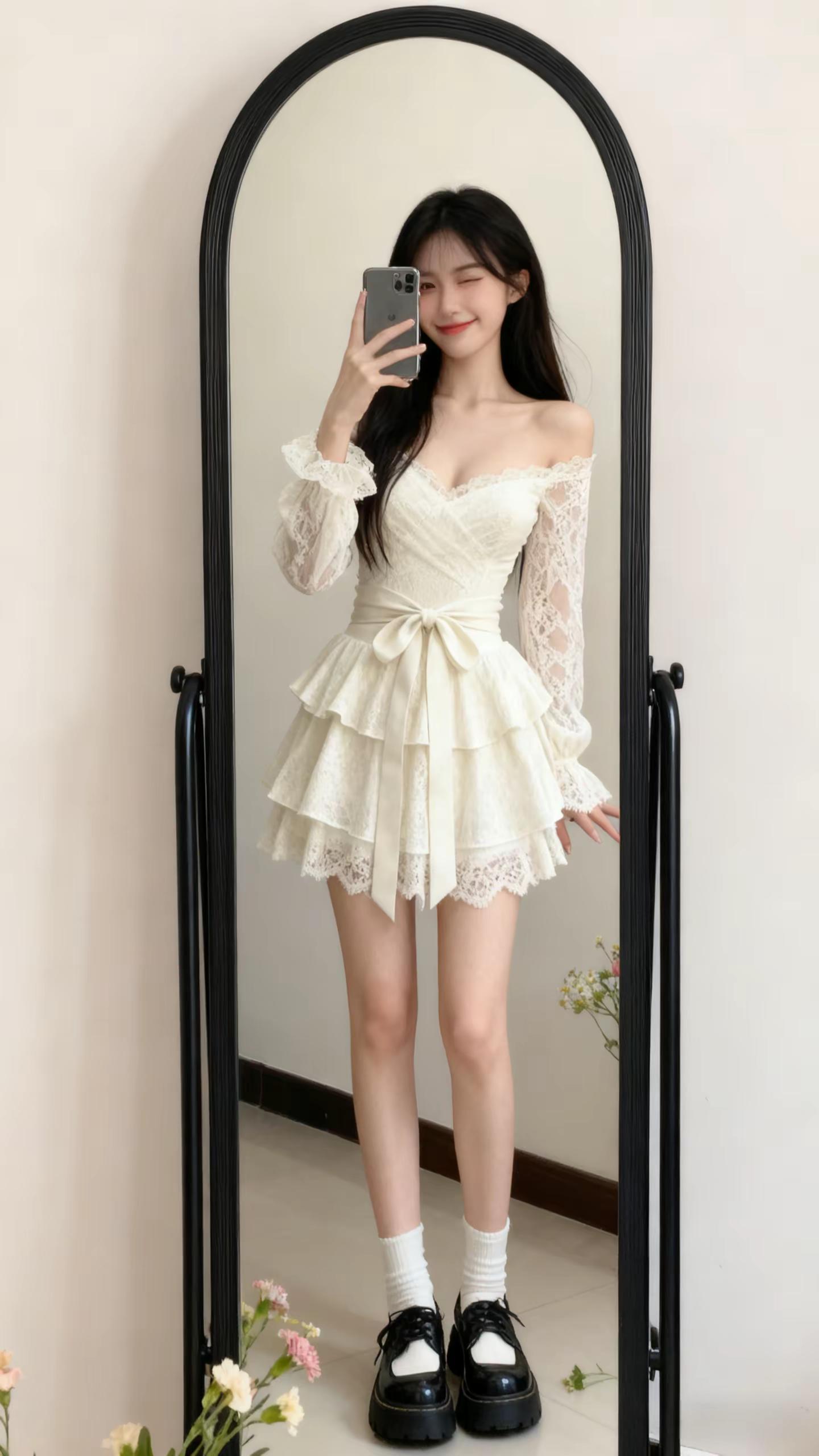 <p>可爱 甜美风 甜系女孩 甜美穿搭 <!--{img:0}--><...