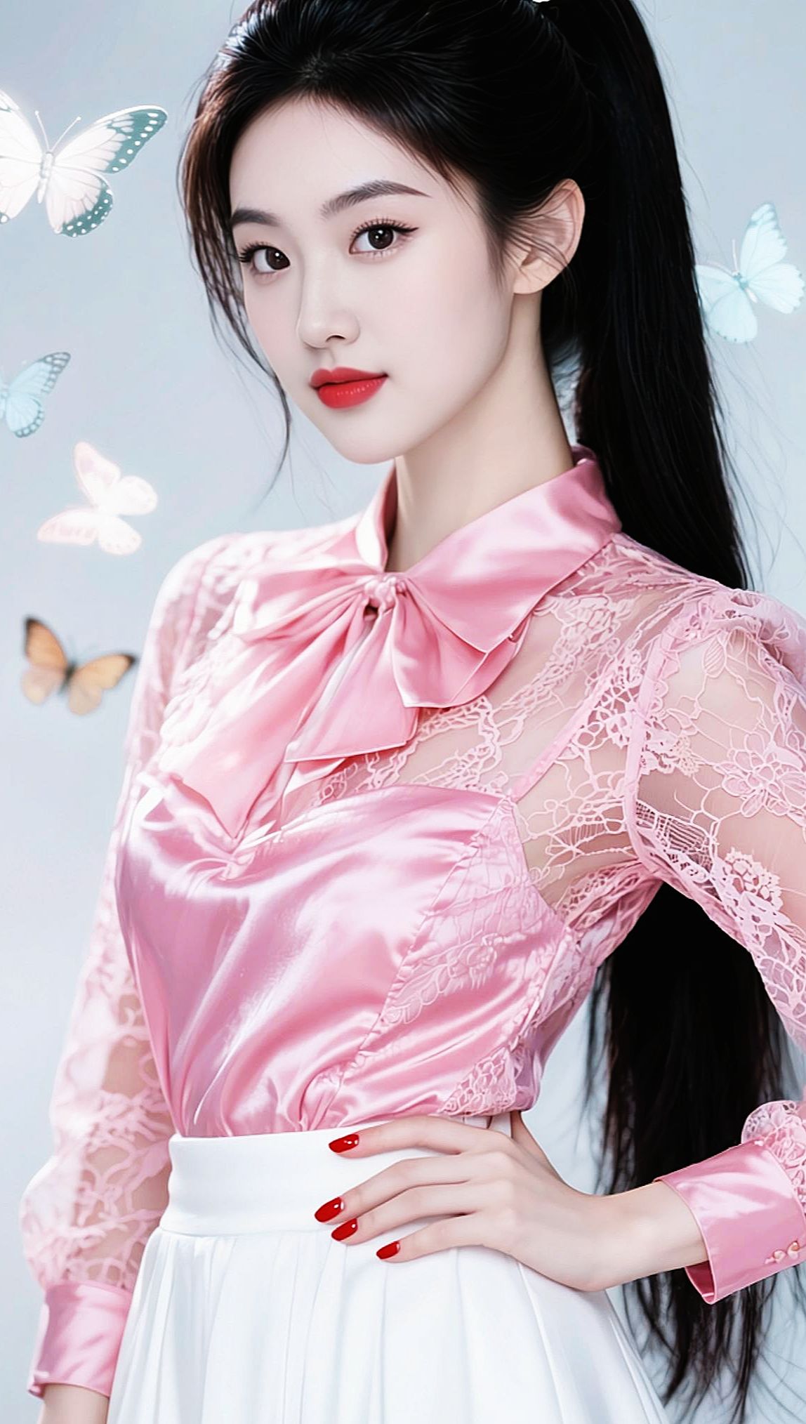 <p>蝶影蕾丝照 花季少女 美女 御姐 清纯甜美 <!--{img:0...