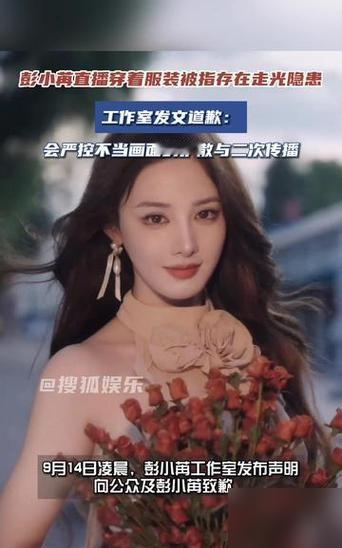 弹幕都刷疯了喊小心衣服，镜头还在那儿怼着拍。彭小苒9月13号晚上这场直播，两套造型全是高露肤度，深V镂空完了换大露背，坐着不动是好看，一抬手一侧身全变样。粉丝急得满屏提醒，团队愣是没人喊停。凌晨工作室发声明认了，说彩排只盯静态美感，根本没预判多机位下转身、抬手会出什么风险。说得好听叫机位预判不足，说