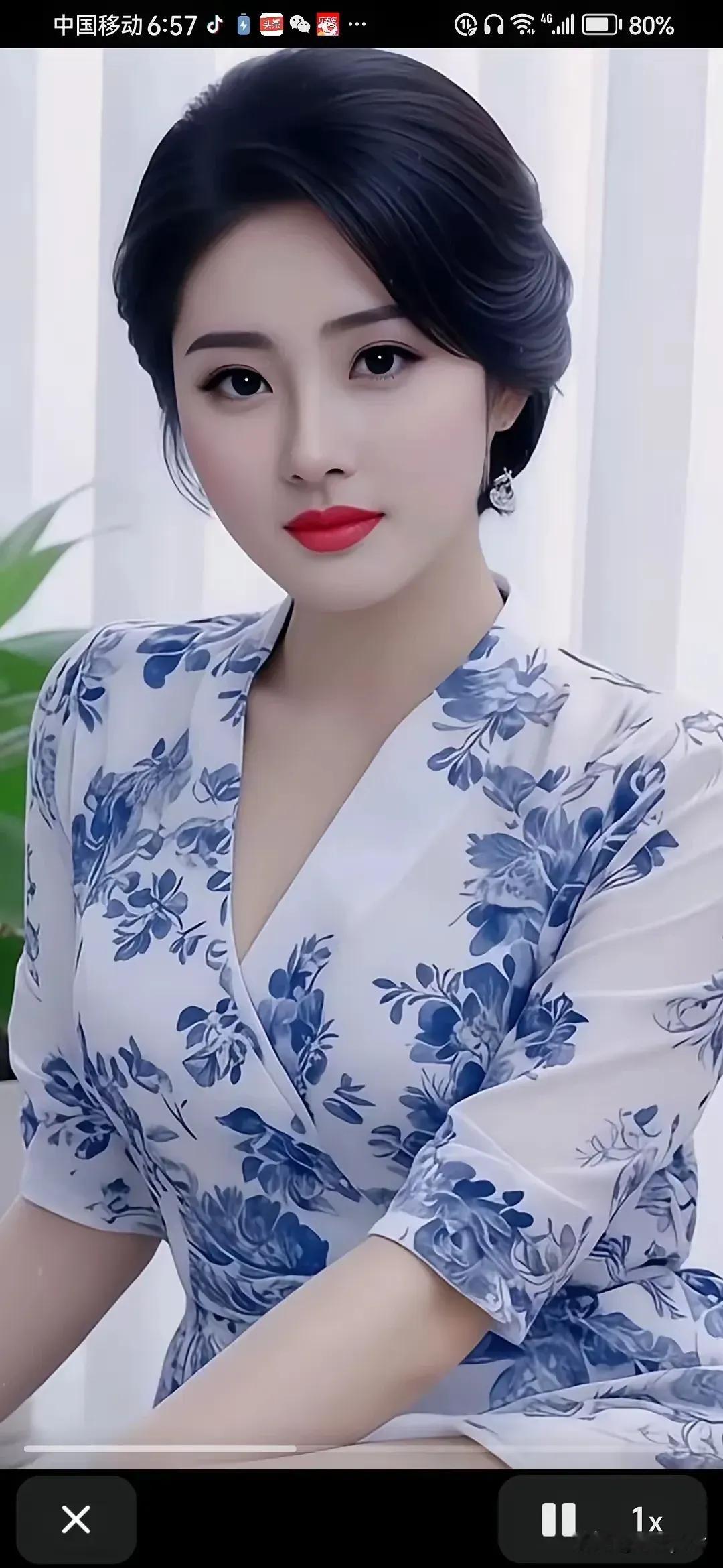 清纯美女，端庄优雅；刻骨铭心，一眼万年！