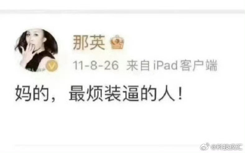 那英：惨了，以后这标语要伴一生。。。[泪奔] ​
