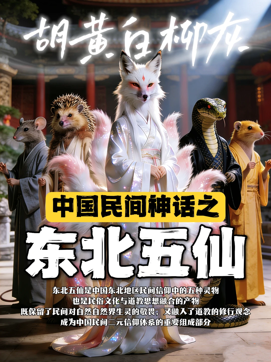 你可曾在雪山上救过一只狐狸🦊？东北五大仙