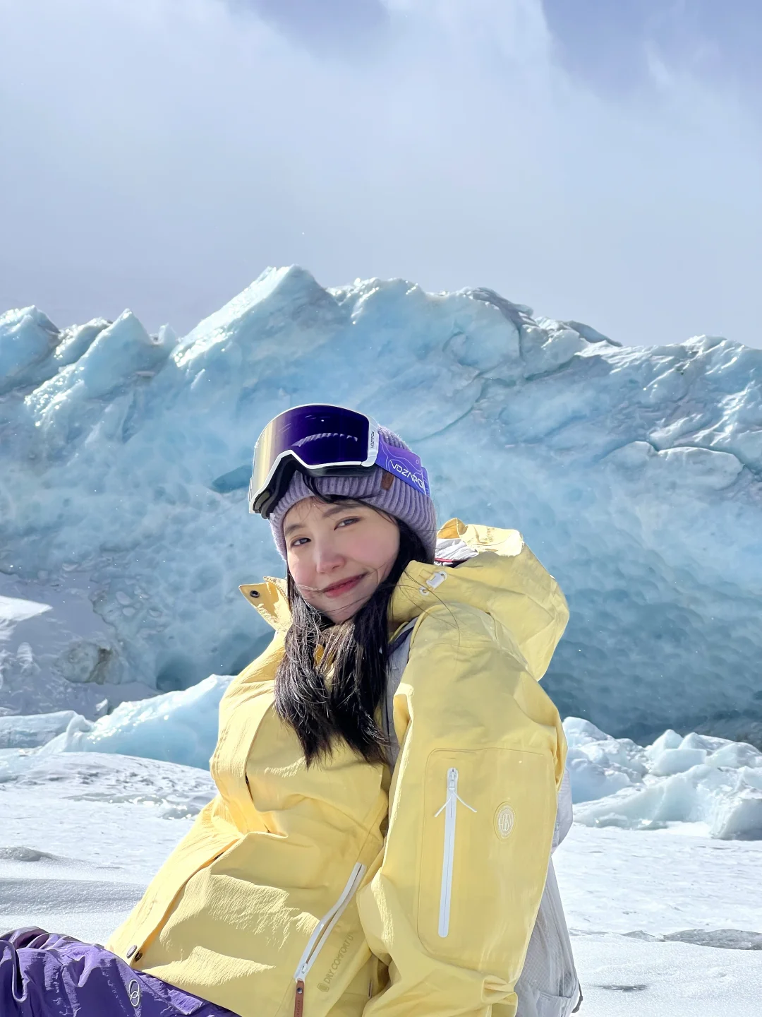 来古冰川真的太美啦！