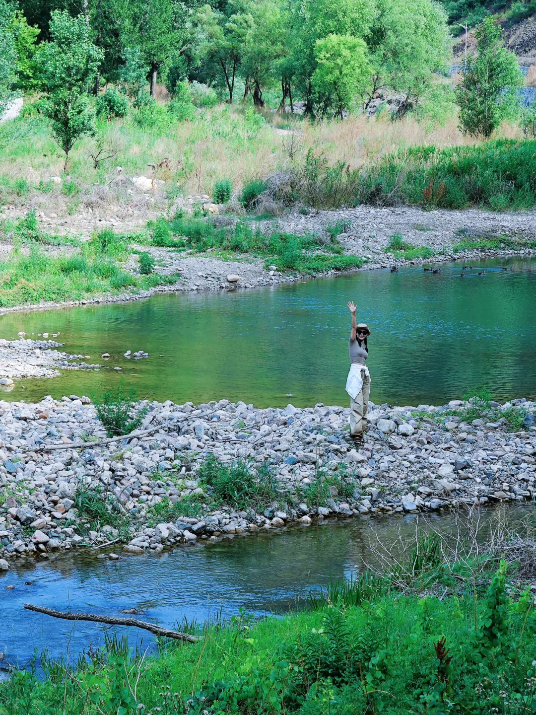 北京玩水露营烧烤捞鱼虾避暑宝地，免费人少