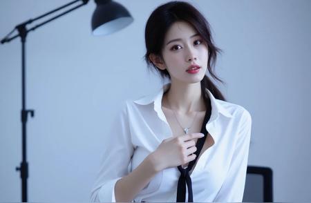 白衬衫黑丝职场写真｜把禁欲系性感玩到极致，这谁能扛得住！