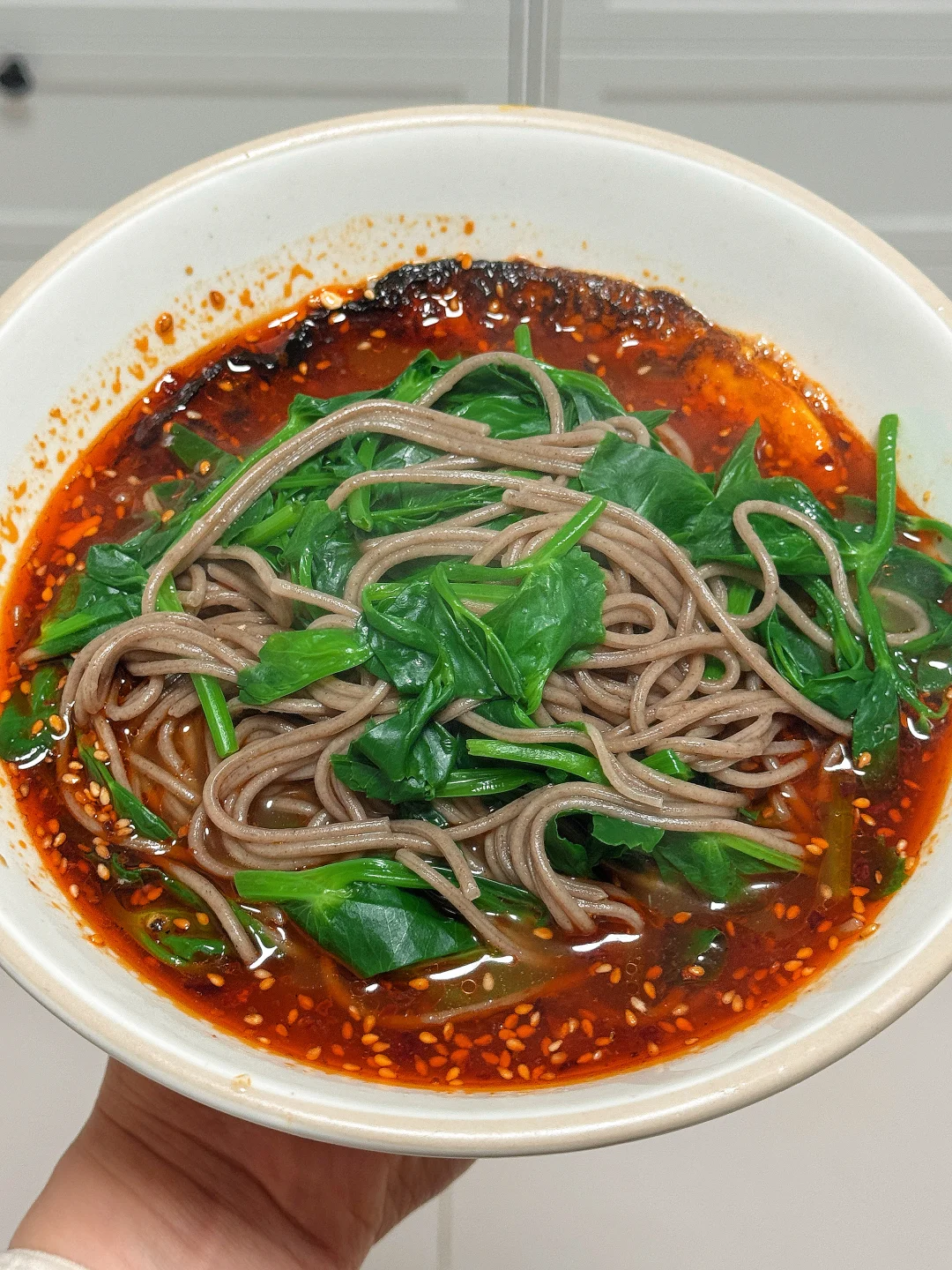 谁懂啊？简简单单的麻辣酸汤面吃一次爱一次！