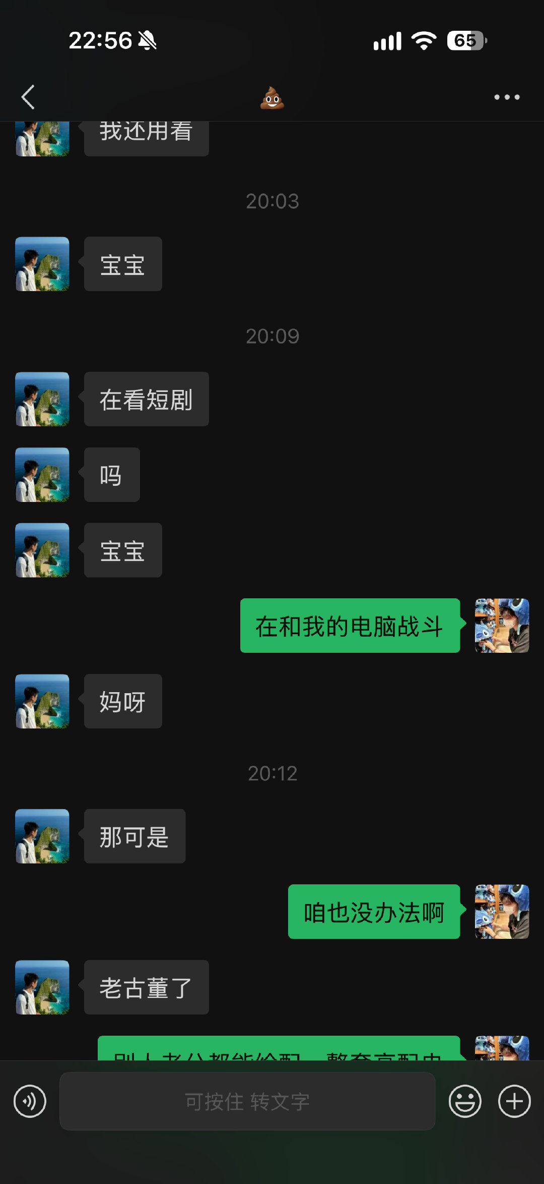 一晚上问了我三遍我在不在看短剧，看短剧咋的他了[柯基] ​