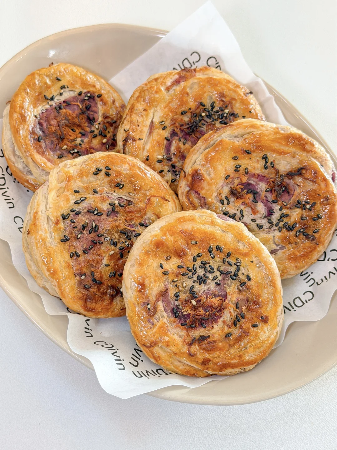 儿子点名要吃的紫薯肉松饼‼️外脆里糯巨好吃