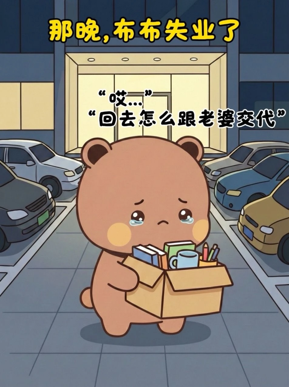 那一晚缺乏安全感的布布失业了……