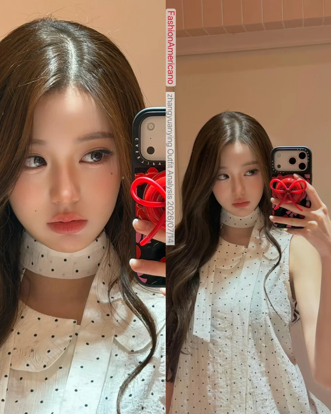 张元英刚刚IG更新自拍‼️miumiu脸都要笑烂了