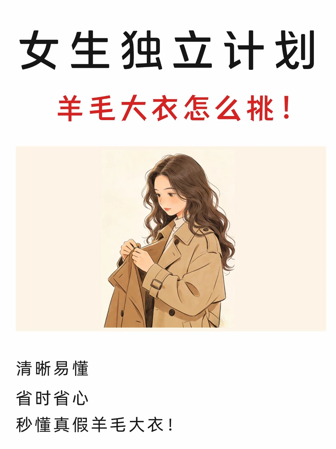 羊毛大衣怎么选？如何分辨真假羊毛大衣！