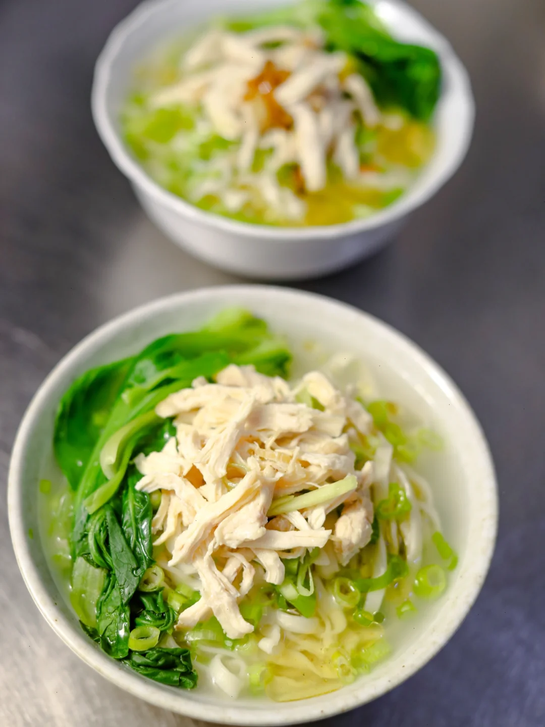 坚持做100种面不重样（46）葱花银丝面