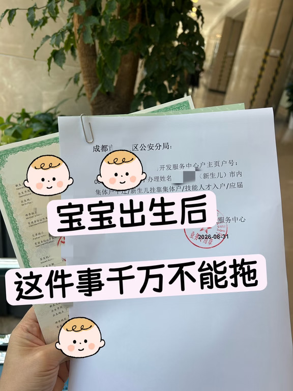 新生儿出生后，这件事不能拖！