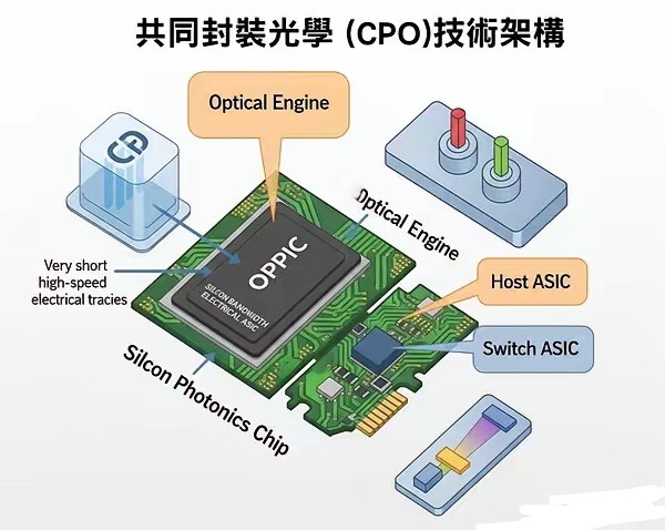 CPO设备爆发缺货潮：算力狂飙下，产业链的现实卡点
​​随着AI算力集群规模持续扩张，CPO（共封装光学）正式迈入规模化量产阶段，与之配套的封装、耦合、检测设备迎来爆发式需求，行业出现明显缺货潮 。很多人只看到CPO技术的宏大前景，却忽略了上游设备与精密零部件已经成为制约产业放量的最大瓶颈。 ​
