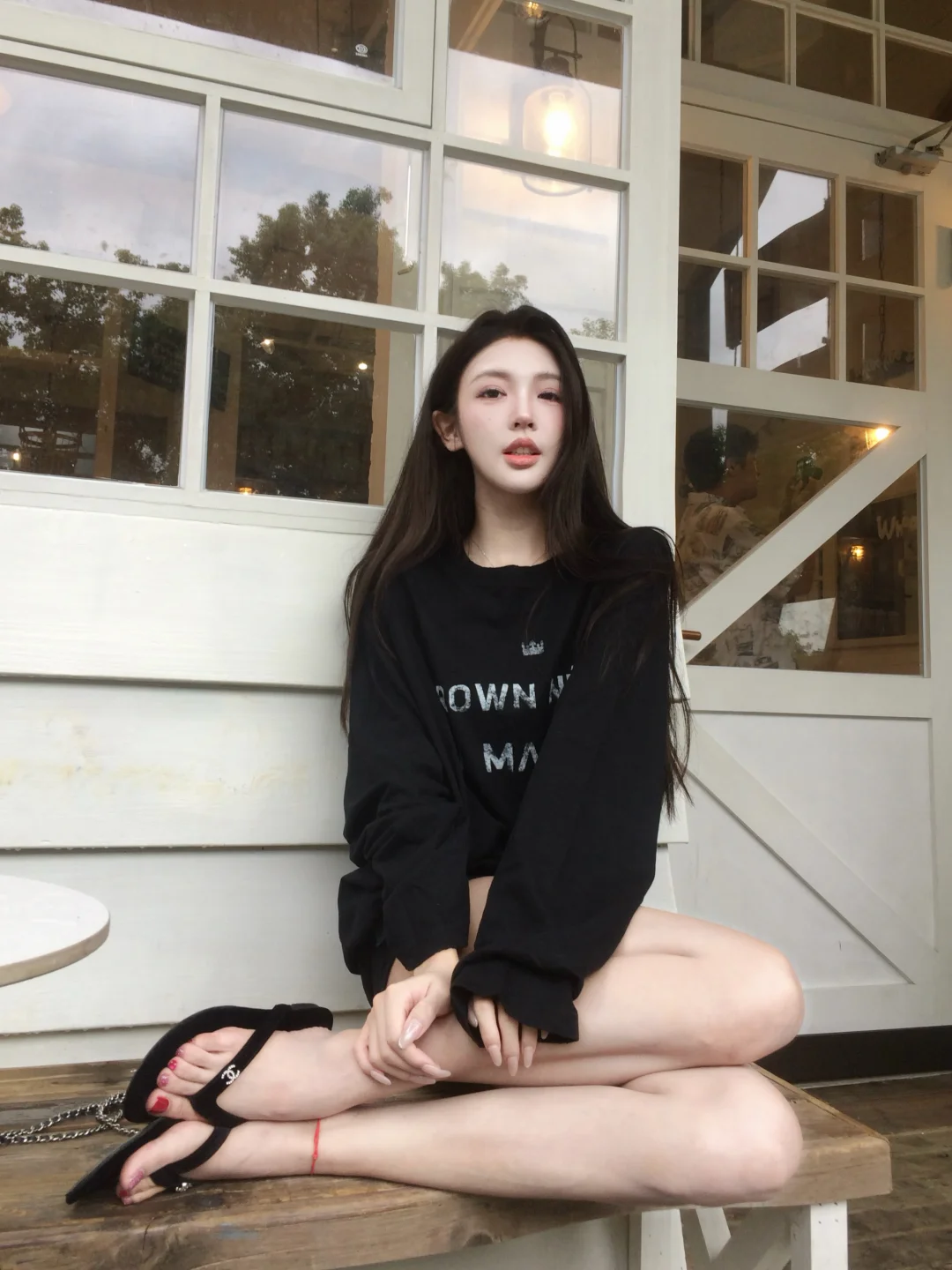 黑t氛围感松弛感拉满～