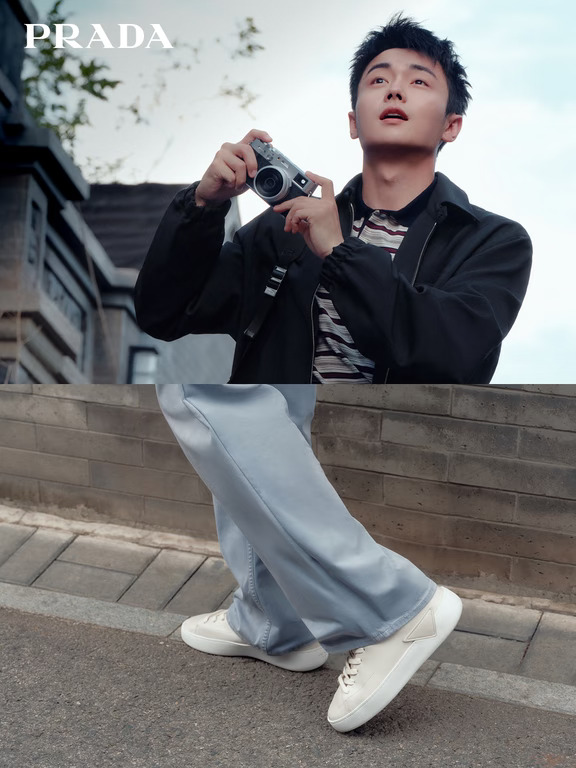Prada Court运动鞋 | 迈入翟子路的生活瞬间