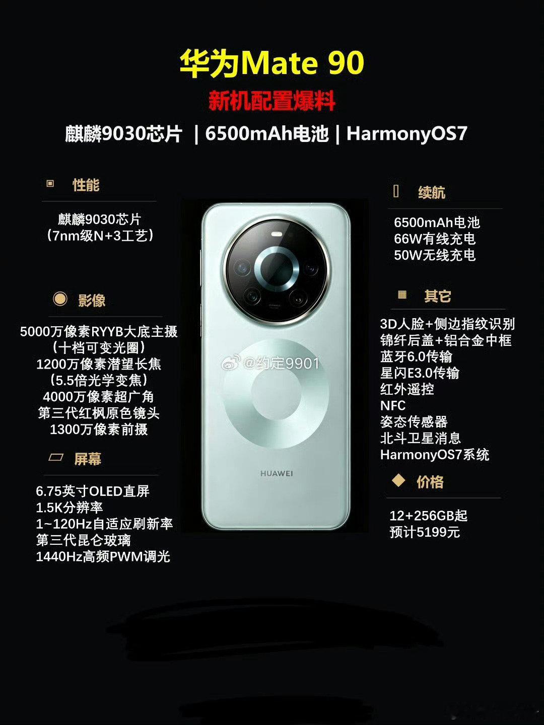 #曝华为Mate90系列提前发布#[手指比心][心] ​