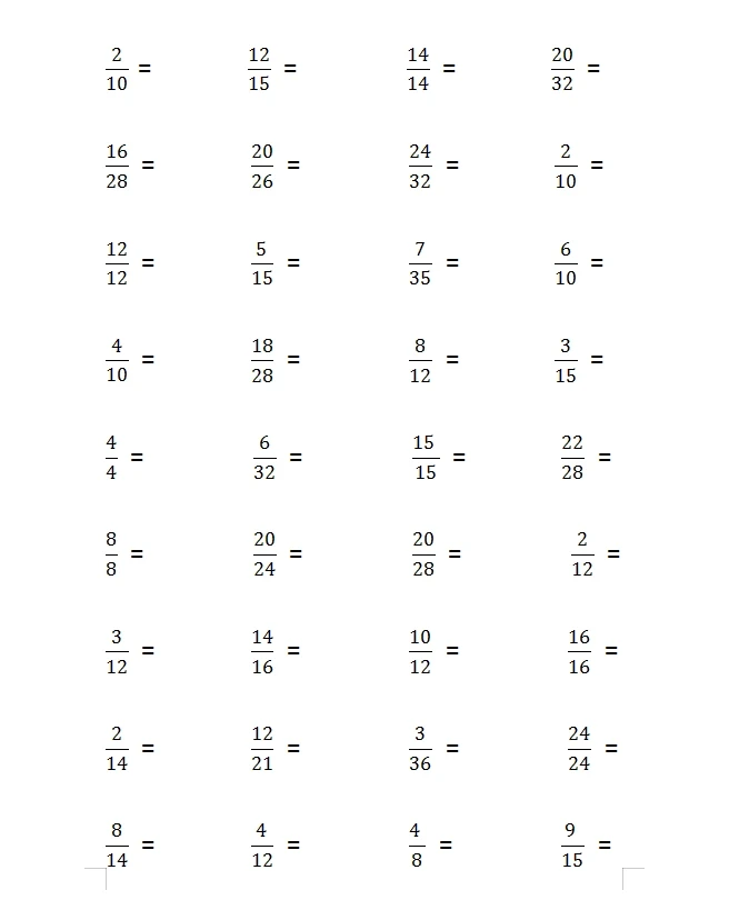 “约分”北师大版五年级上册