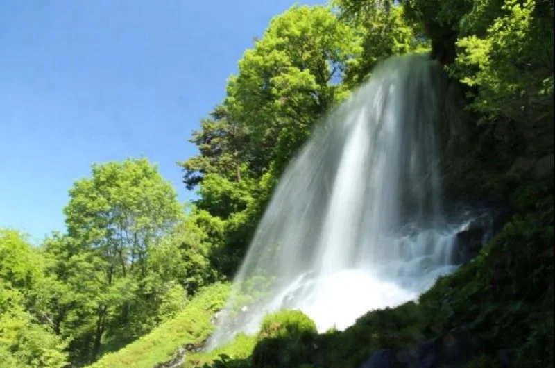 日本栃木县|治愈系瀑布仙境，来小众乙女