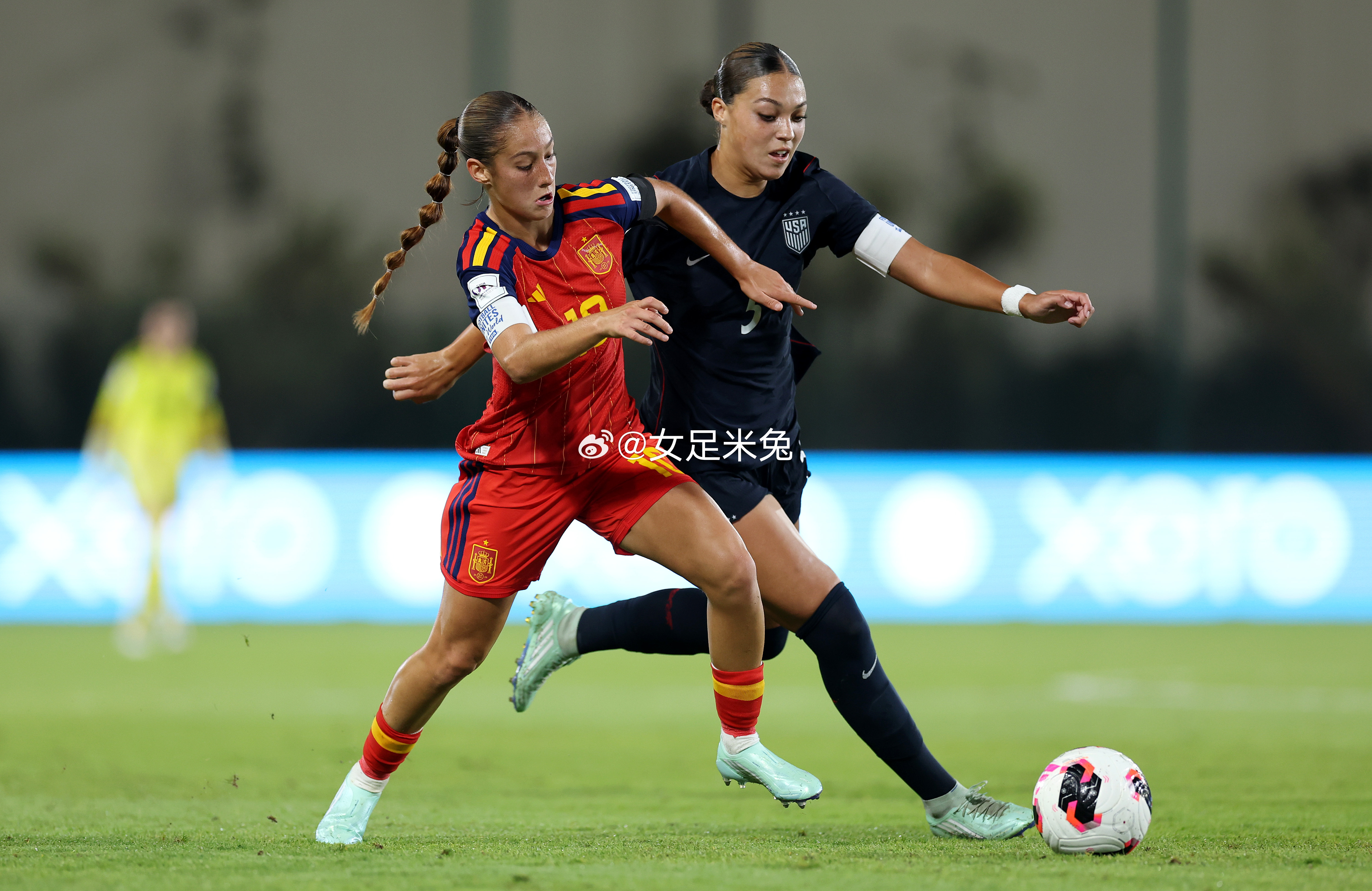 #西班牙女足[超话]# 

🇪🇸西班牙U17女足1⃣-2⃣美国U17女足🇺🇸

坏消息淘汰了，好消息我们巴萨B队的小朋友要回来了

#u17女足世界杯# ​