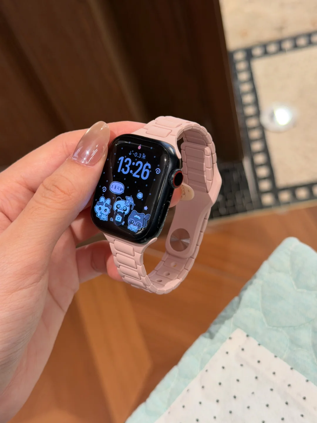🎀甜妹温柔粉色ɞ⁺AppleWatch太好戴