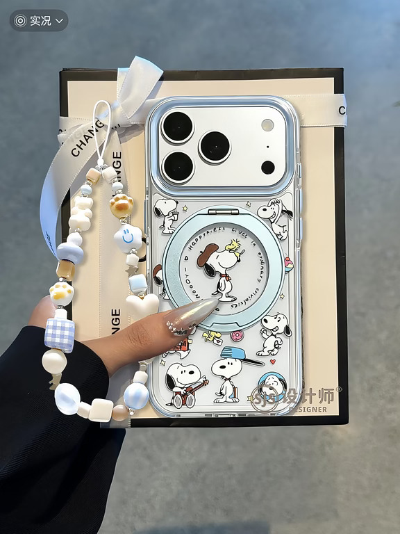 天呐！这么可爱的史努比手机壳谁不爱呀～