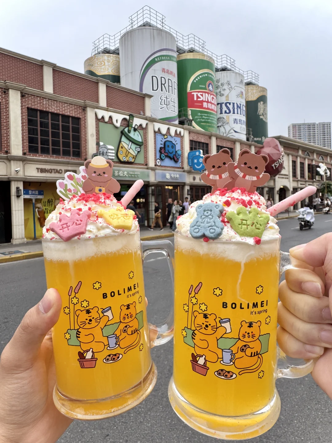 青岛！！！啤酒博物馆！！！快去喝！！！！