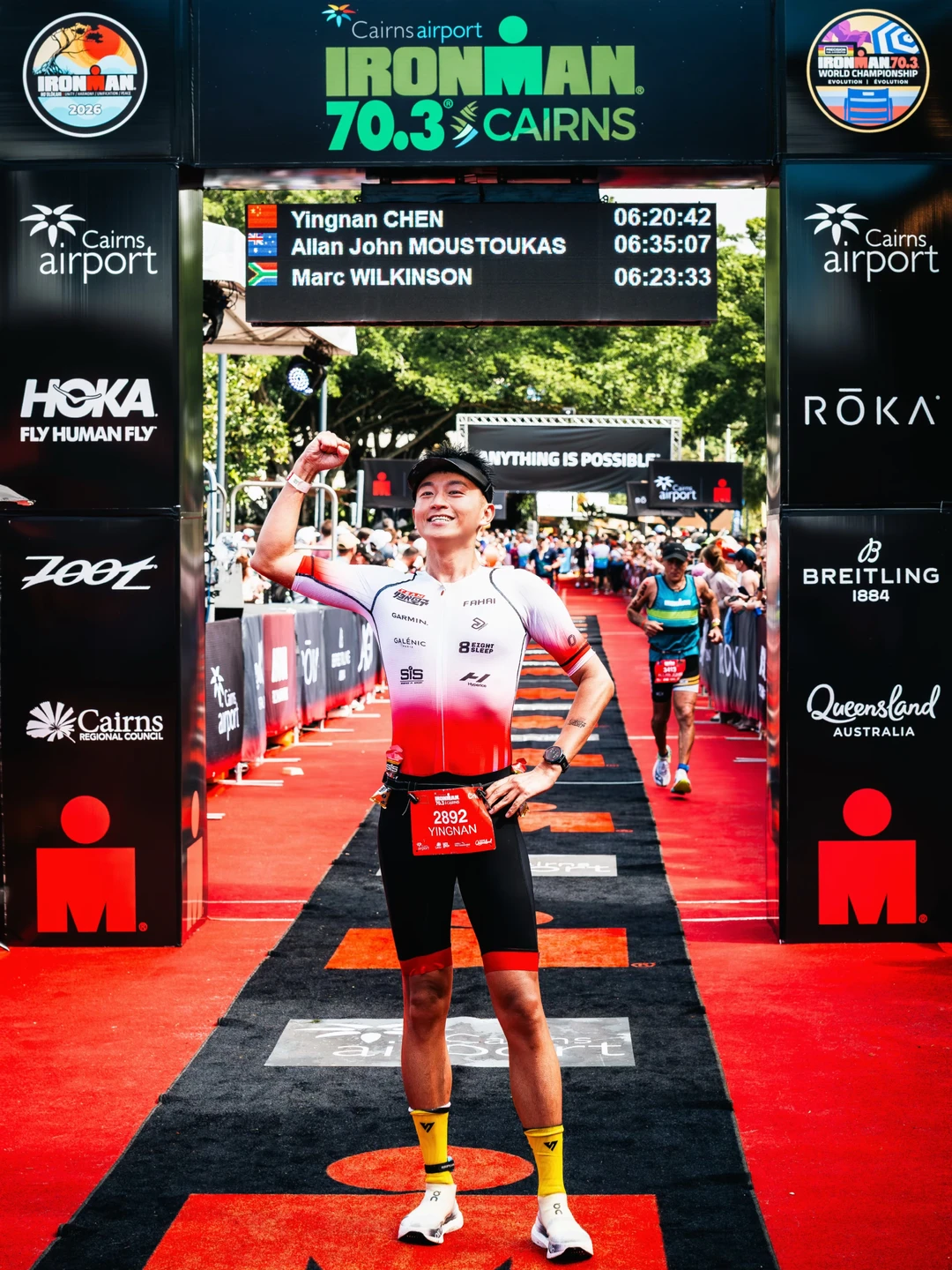他笑我跑不了 3000m,今天我完成了 113km.