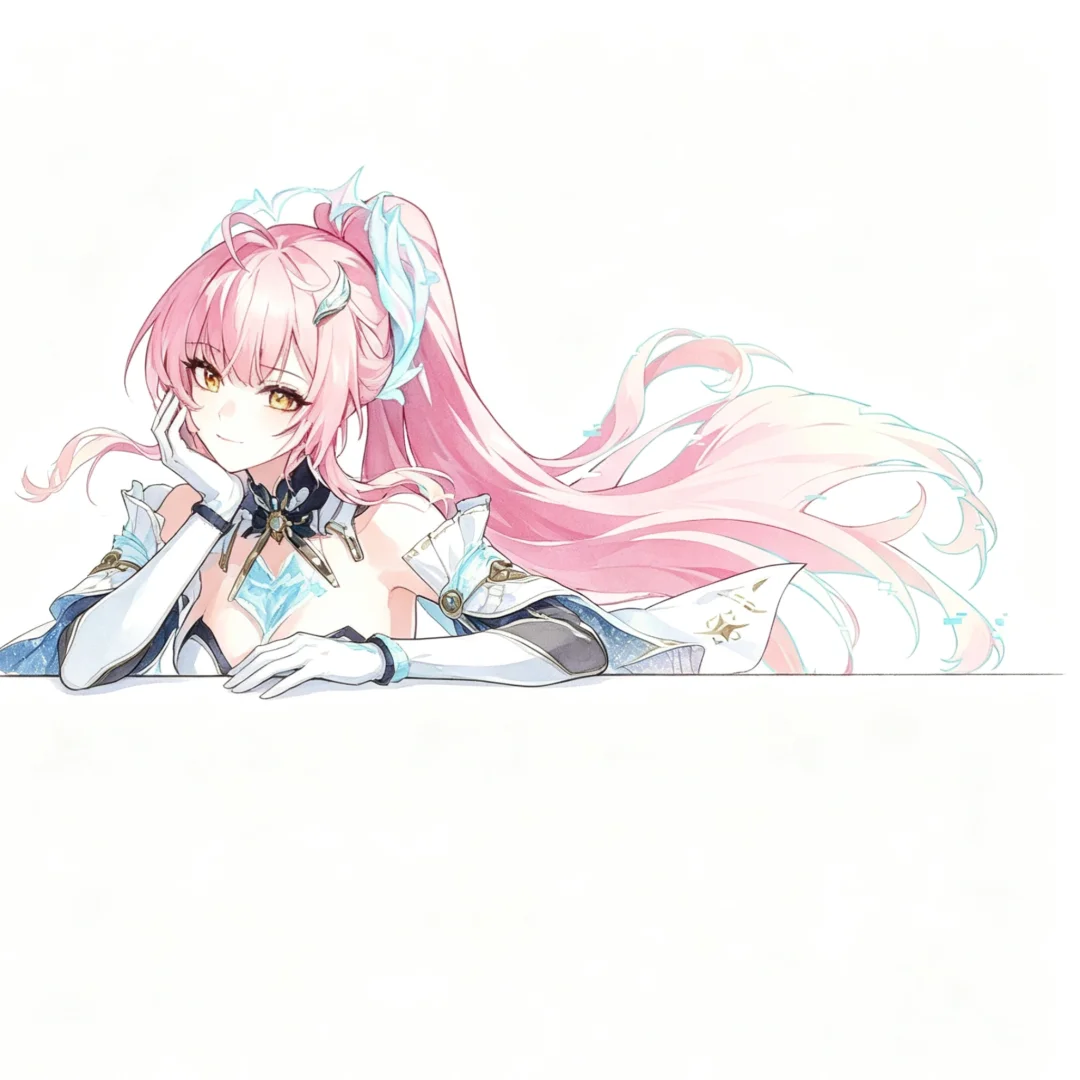 鸣潮｜朋友圈背景图（托腮版）