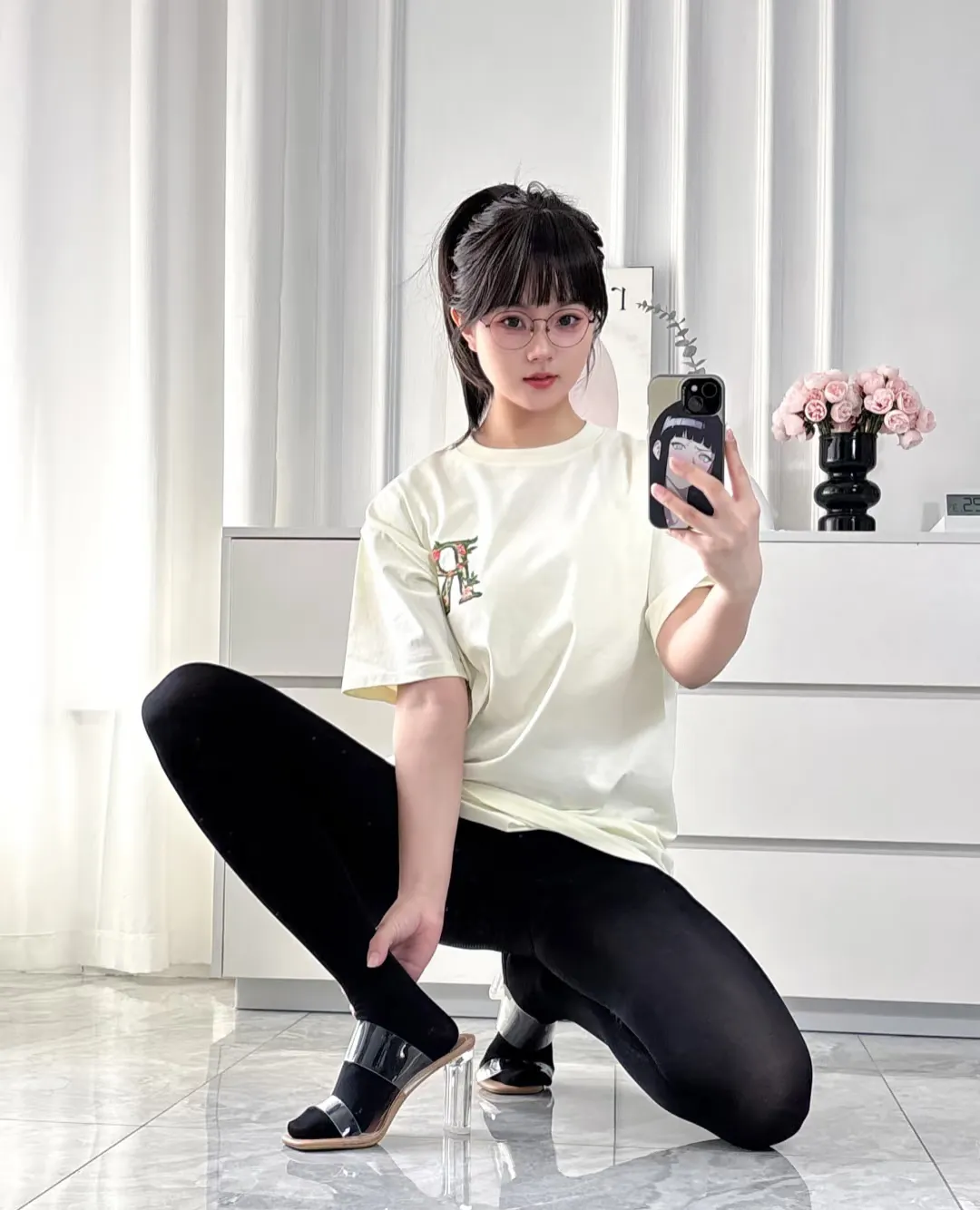 少女心爆棚的居家自拍📸