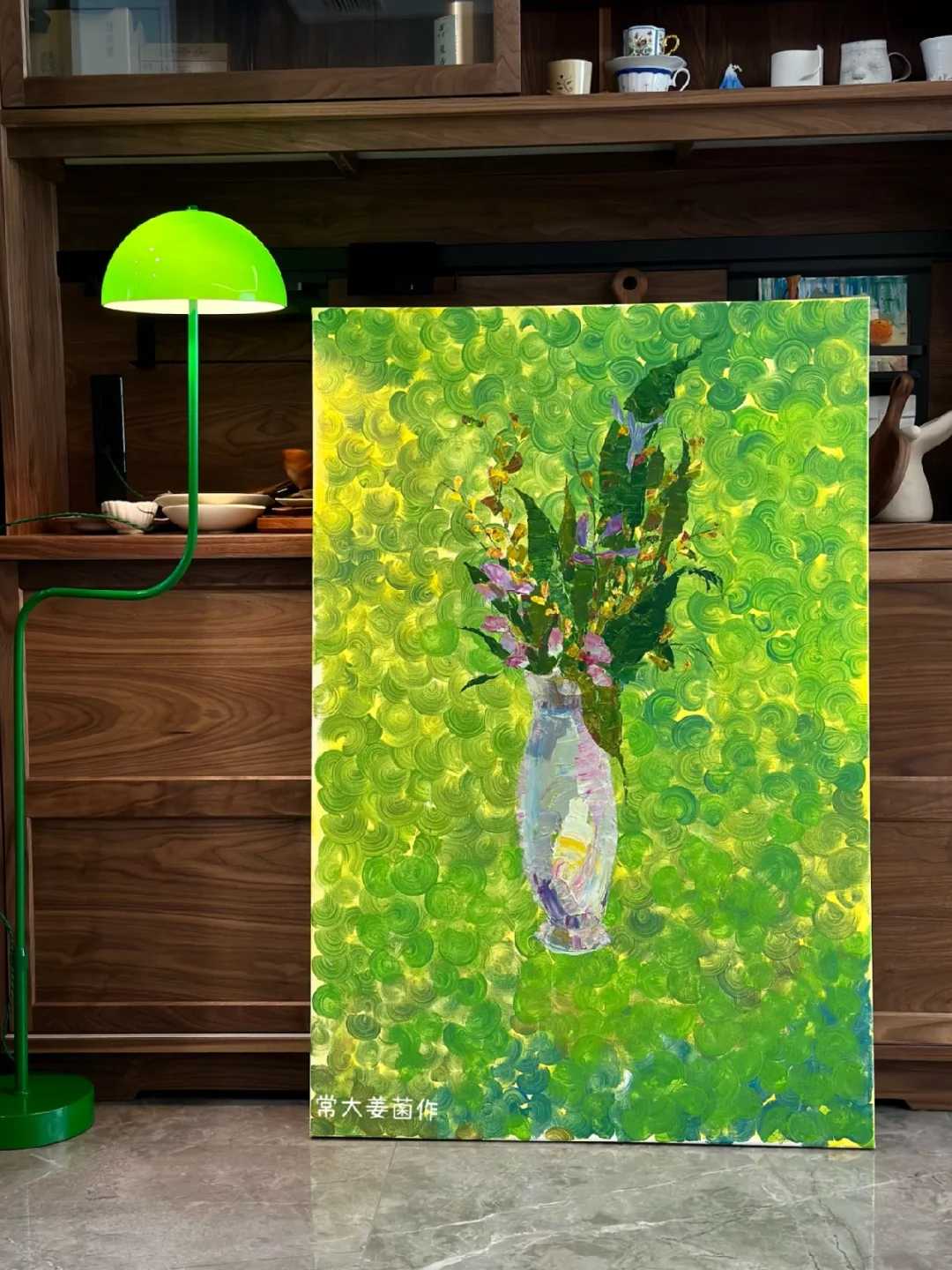 新家的第一幅画🌷🌱🪴🍃🌴🪺