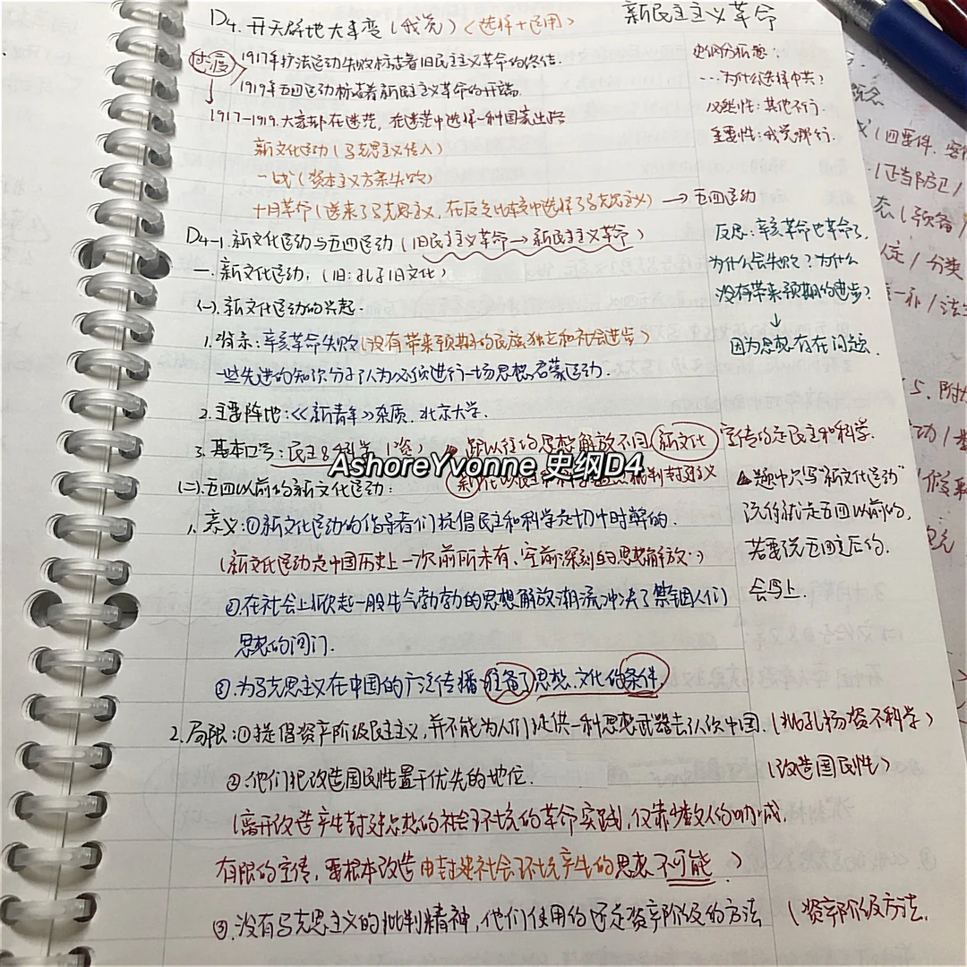 【考研政治笔记】史纲D4