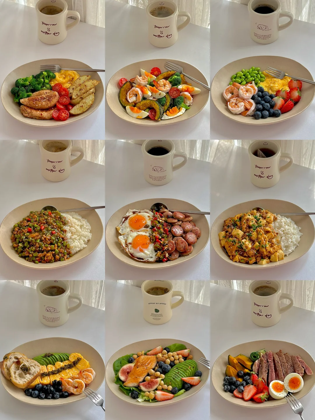 ☀️二月早午餐合集🥢每天都在好好吃饭呀😋