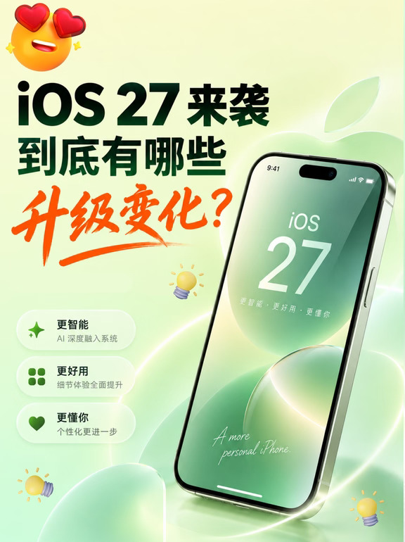 iOS 27来了✨Siri终于迎来史诗级升级👀