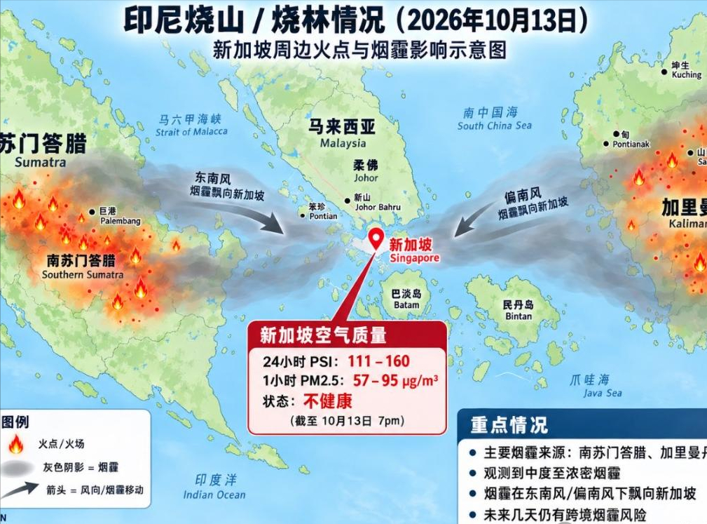 【口罩和空气净化器卖断货，新加坡现在究竟有多惨？】
进入10月，如果问一个新加坡人眼下最关心什么，答案很可能是空气质量。
来自印尼的烟霾持续袭来，新加坡人又开始抢口罩了。N95和空气净化器直接卖到断货，货架空得让人发慌，店员连补货时间都说不准。Medpro那边更直接，供应商突然涨进货价，他们只好把2