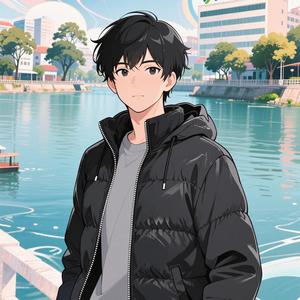 桥头静赏落日余晖的美