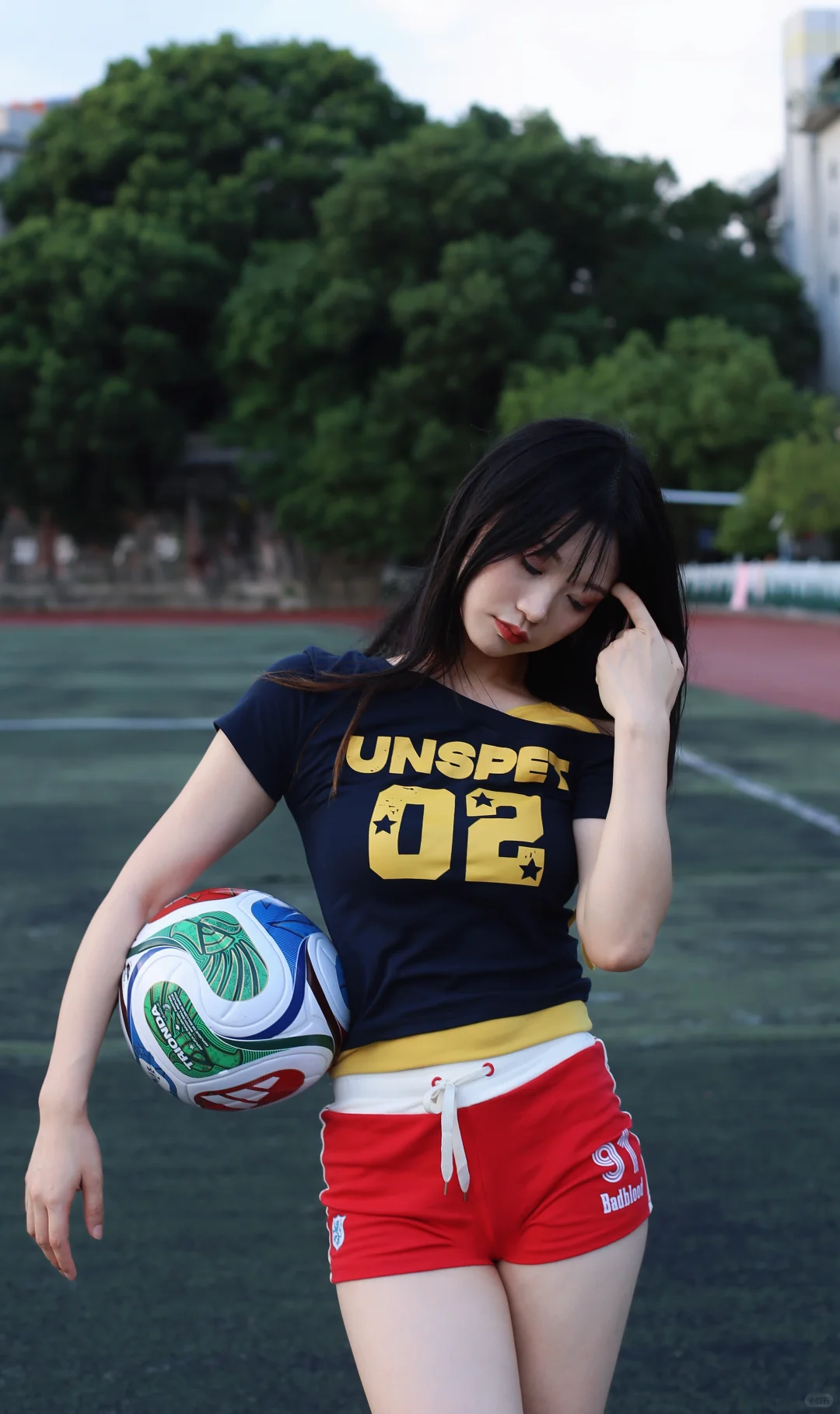 ⚽️今天是足球少女吖～be water，my friend