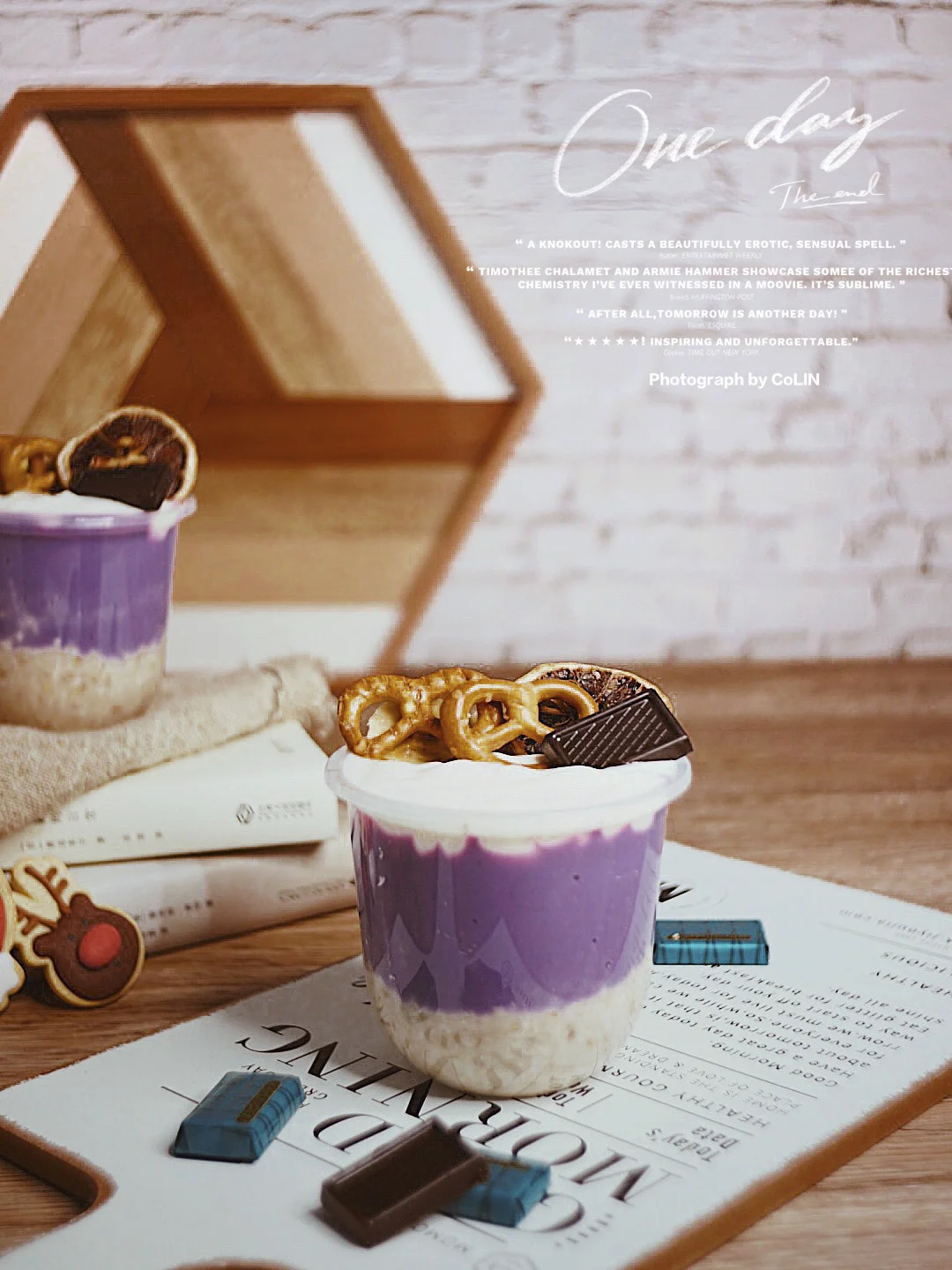 用自律缓解焦虑📖5分钟get低卡燕麦杯🥨