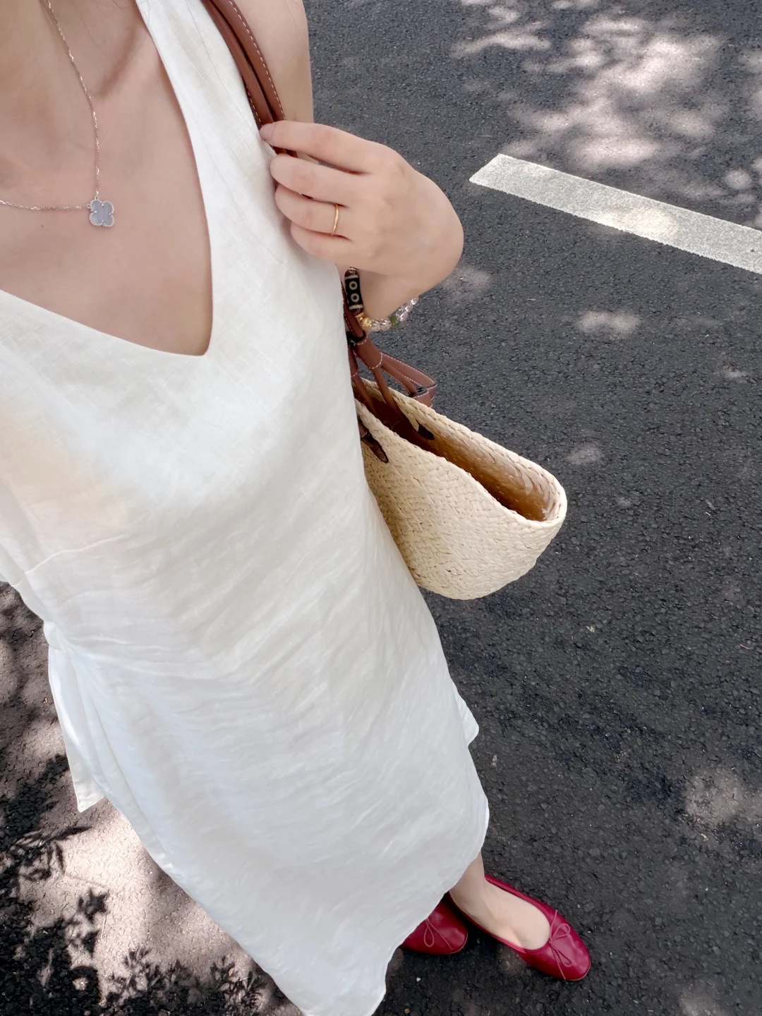 ootd｜白色和夏天太适配了～