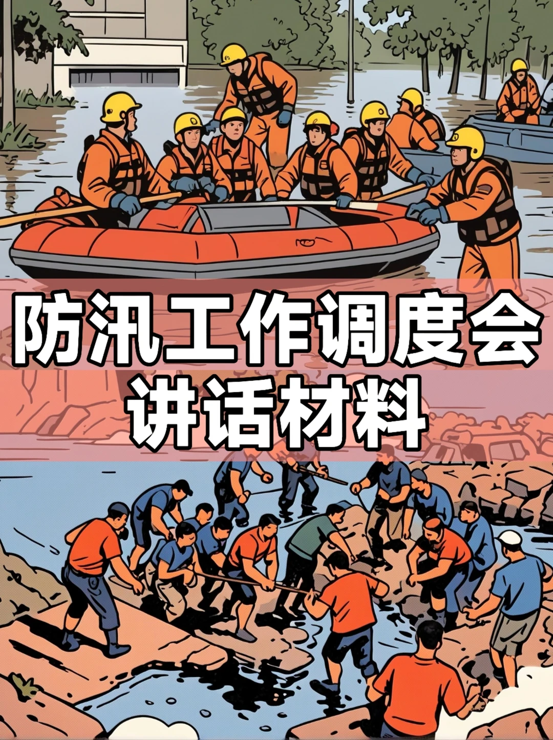 体制内：防汛工作调度会讲话材料