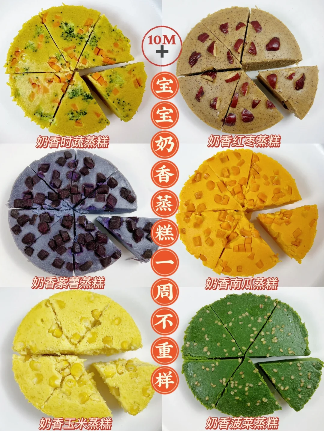 10M➕宝宝营养果蔬不重样！营养美味易上手！