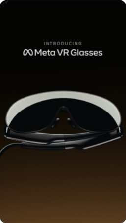 元宇宙又回来了？
   
Meta 正式发布全新的 Meta VR Glasses，这是一款更轻、更便携的高端 VR/MR 眼镜
   
眼镜本体只有约 100 克，处理器，电池和存储都转移到了一个小型的计算模块里，通过连接线与其相连
   
Meta AI agent 被直接塞进设备里，你可以靠语